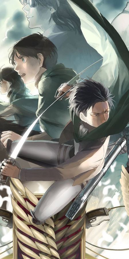 Phone wallpaper: Attack On Titan, Shingeki No Kyojin, Anime free download