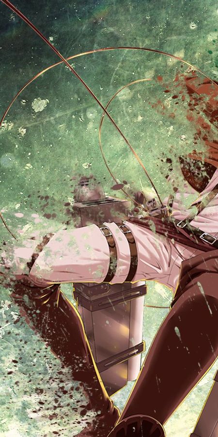 Phone wallpaper: Anime, Attack On Titan, Levi Ackerman free download