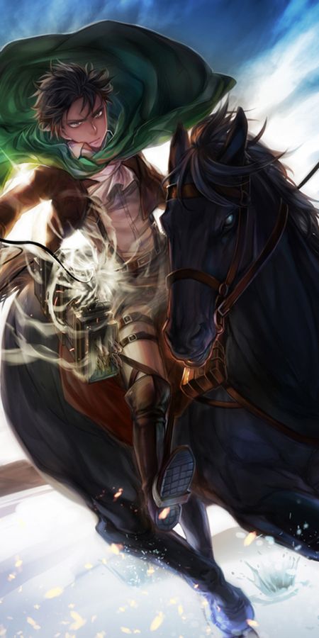 Phone wallpaper: Levi Ackerman, Attack On Titan, Anime free download