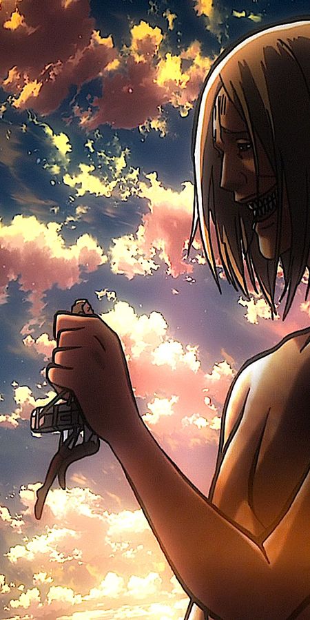 Phone wallpaper: Anime, Shingeki No Kyojin, Attack On Titan, Smiling Titan free download