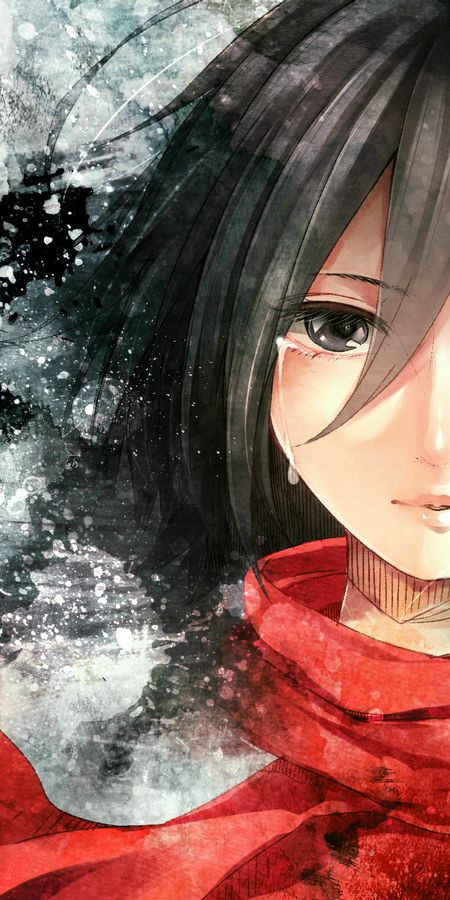 Phone wallpaper: Mikasa Ackerman, Attack On Titan, Anime free download