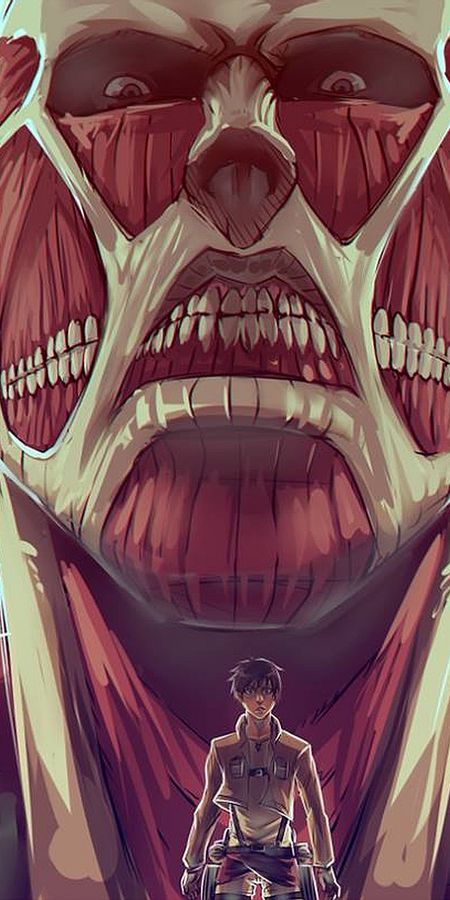 Phone wallpaper: Anime, Attack On Titan free download