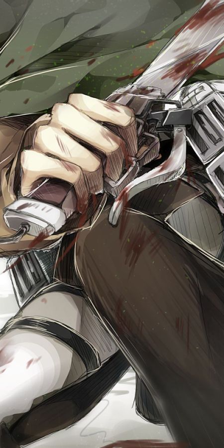 Phone wallpaper: Anime, Shingeki No Kyojin, Attack On Titan, Levi Ackerman free download