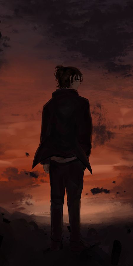 Phone wallpaper: Anime, Eren Yeager, Attack On Titan free download