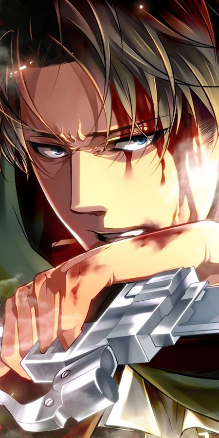 Phone wallpaper: Anime, Attack On Titan, Levi Ackerman free download