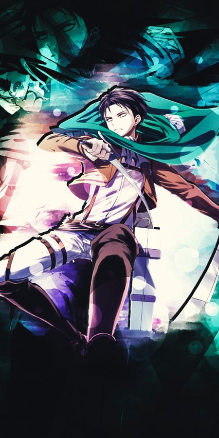 Phone wallpaper: Anime, Attack On Titan, Levi Ackerman free download