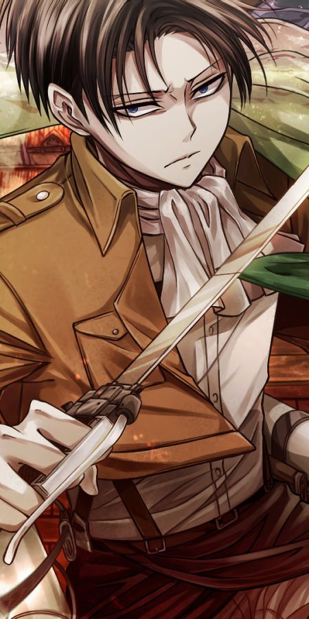 Phone wallpaper: Anime, Attack On Titan, Levi Ackerman free download