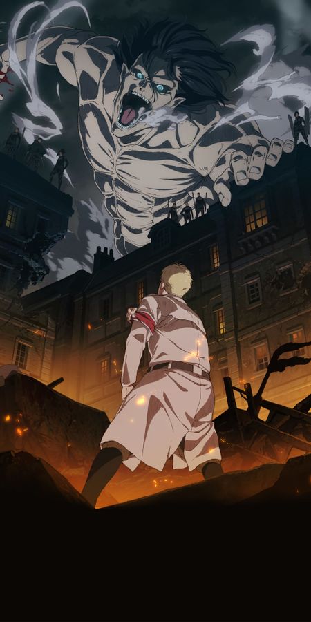 Phone wallpaper: Anime, Shingeki No Kyojin, Attack On Titan free download