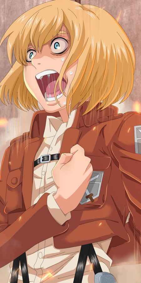Phone wallpaper: Armin Arlert, Attack On Titan, Anime free download