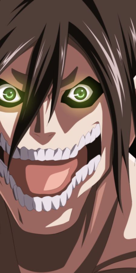 Phone wallpaper: Anime, Eren Yeager, Attack On Titan free download