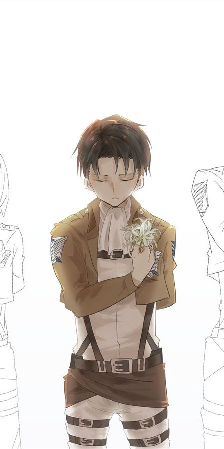 Phone wallpaper: Anime, Attack On Titan, Levi Ackerman free download