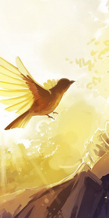Phone wallpaper: Anime, Bird, Attack On Titan, Levi Ackerman free download