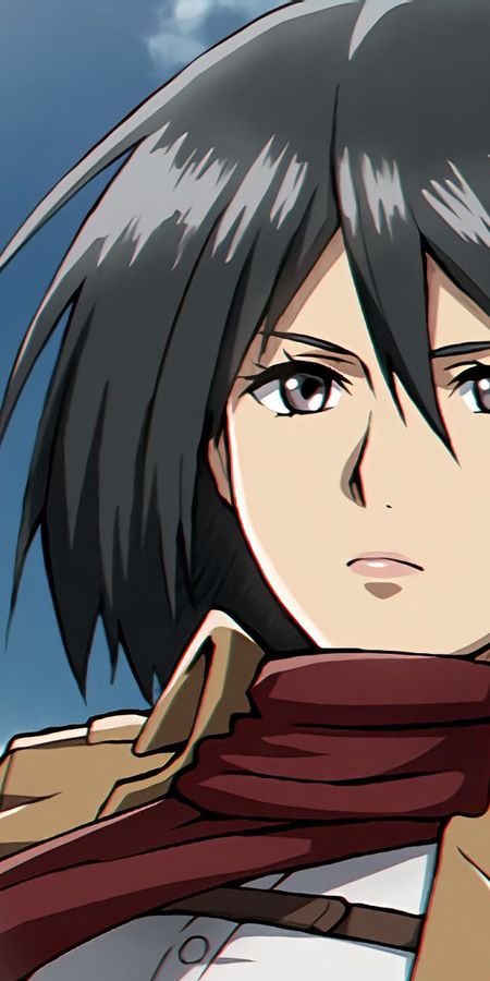 Phone wallpaper: Anime, Mikasa Ackerman, Shingeki No Kyojin, Attack On Titan free download