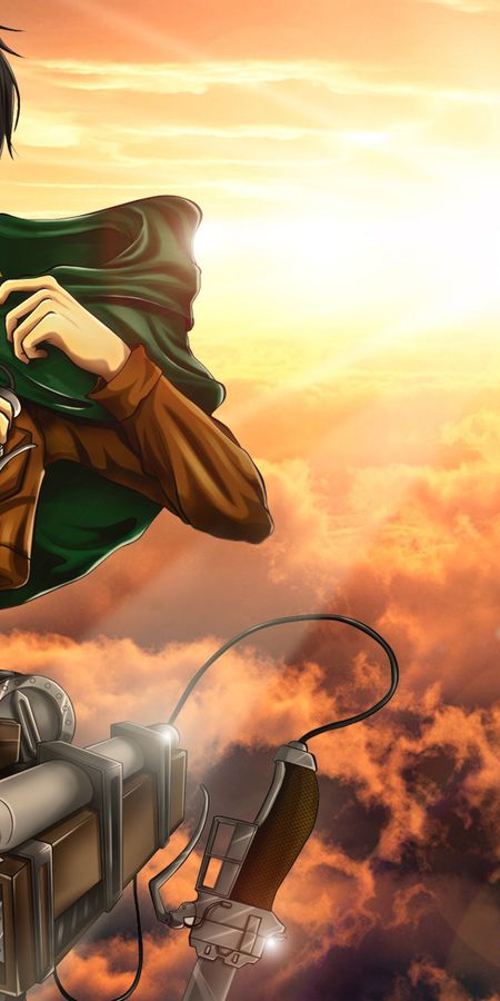 Phone wallpaper: Anime, Attack On Titan, Levi Ackerman free download