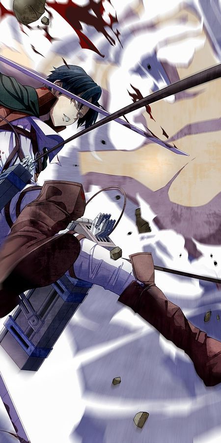 Phone wallpaper: Anime, Shingeki No Kyojin, Attack On Titan, Levi Ackerman free download