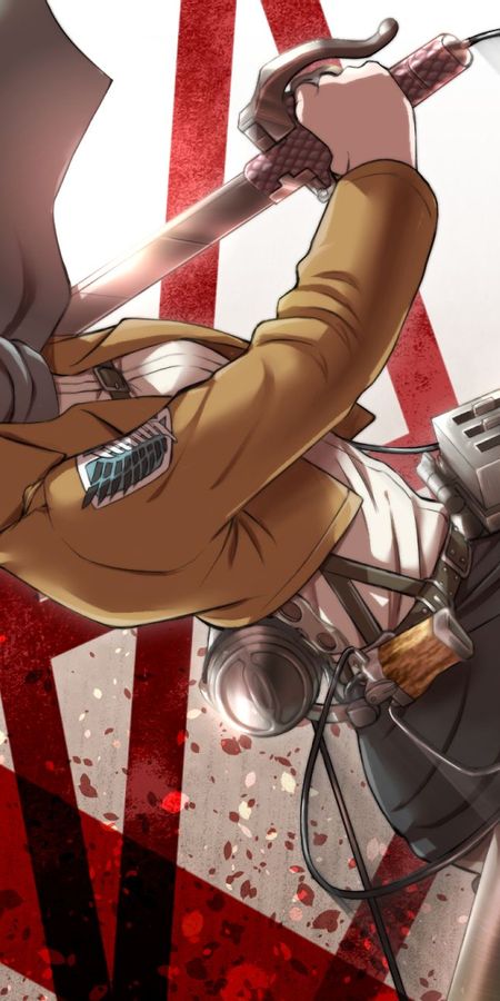 Phone wallpaper: Mikasa Ackerman, Attack On Titan, Shingeki No Kyojin, Anime free download