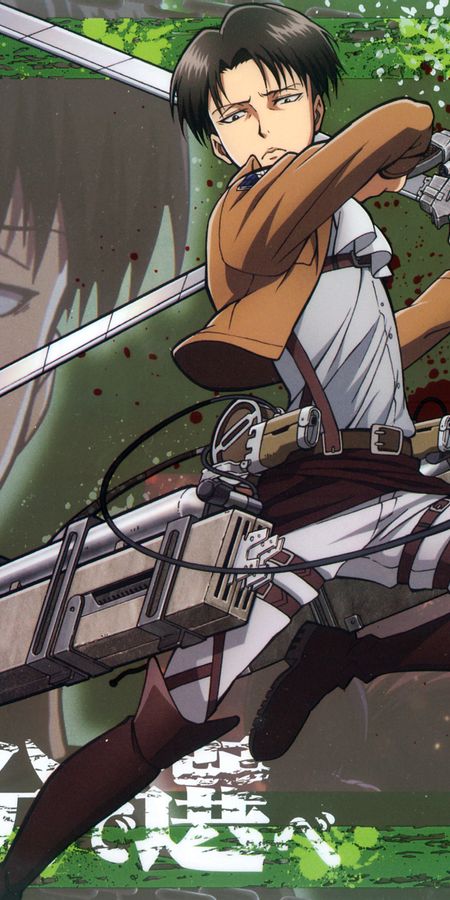 Phone wallpaper: Anime, Attack On Titan, Levi Ackerman free download