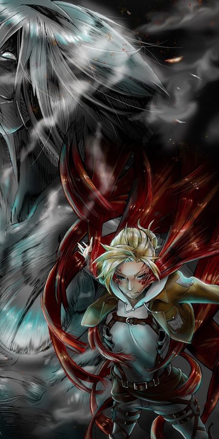 Phone wallpaper: Anime, Attack On Titan, Annie Leonhart, Female Titan free download