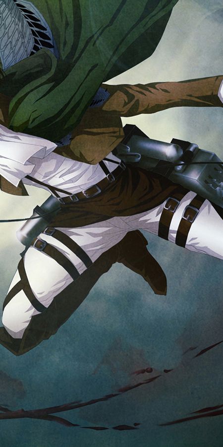 Phone wallpaper: Anime, Attack On Titan, Levi Ackerman free download