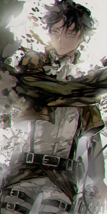 Phone wallpaper: Anime, Shingeki No Kyojin, Attack On Titan, Levi Ackerman free download