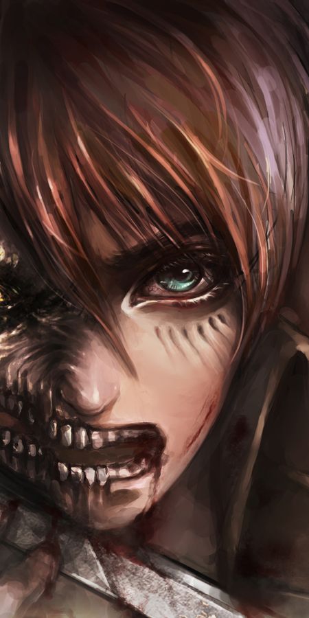 Phone wallpaper: Anime, Eren Yeager, Attack On Titan, Levi Ackerman free download