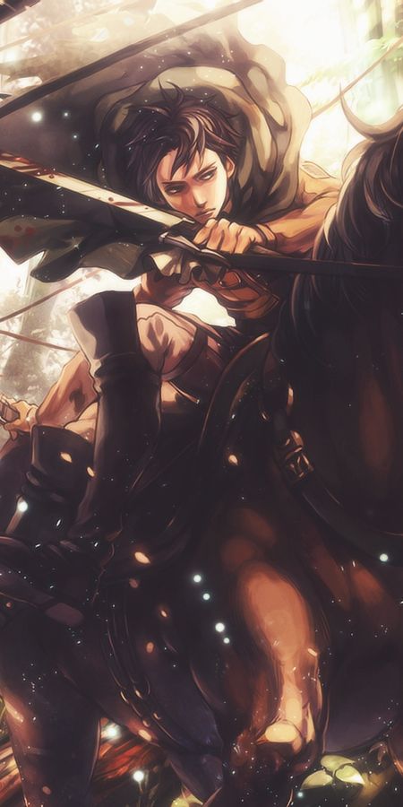 Phone wallpaper: Anime, Attack On Titan, Levi Ackerman free download