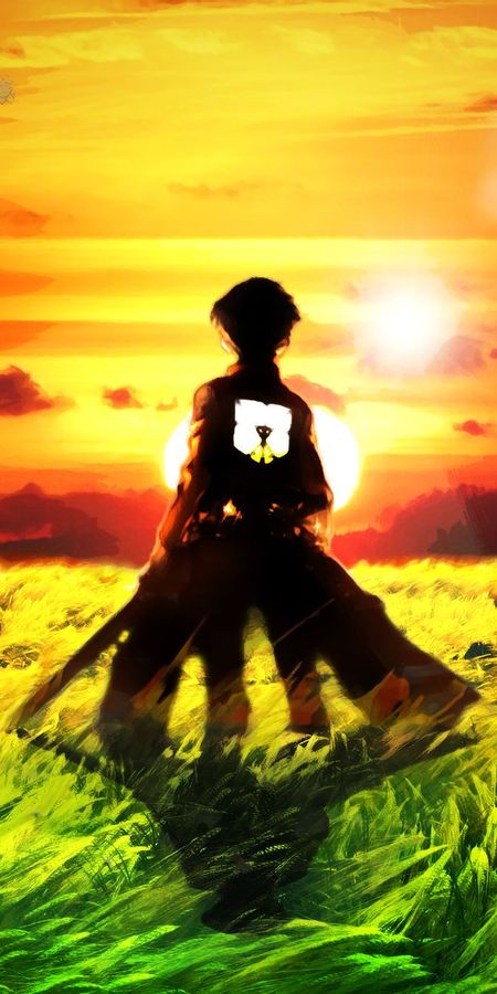 Phone wallpaper: Anime, Eren Yeager, Attack On Titan free download