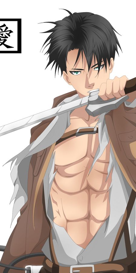 Phone wallpaper: Anime, Attack On Titan, Levi Ackerman free download