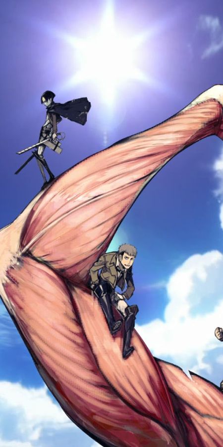 Phone wallpaper: Anime, Attack On Titan free download