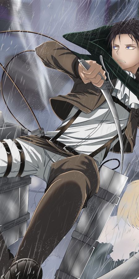 Phone wallpaper: Anime, Attack On Titan, Levi Ackerman free download