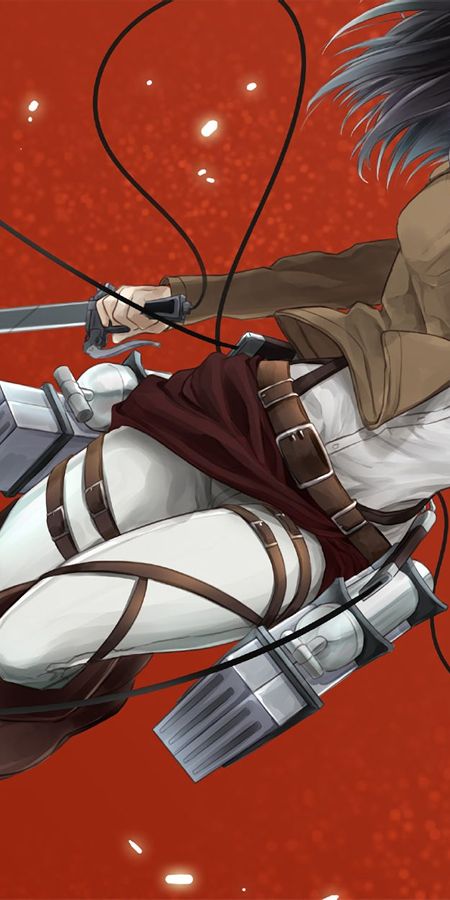 Phone wallpaper: Mikasa Ackerman, Attack On Titan, Shingeki No Kyojin, Anime free download