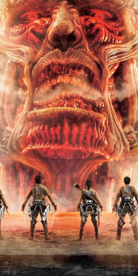 Phone wallpaper: Anime, Attack On Titan free download