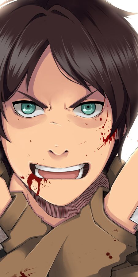 Phone wallpaper: Anime, Eren Yeager, Shingeki No Kyojin, Attack On Titan free download