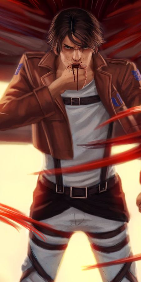 Phone wallpaper: Anime, Eren Yeager, Shingeki No Kyojin, Attack On Titan free download