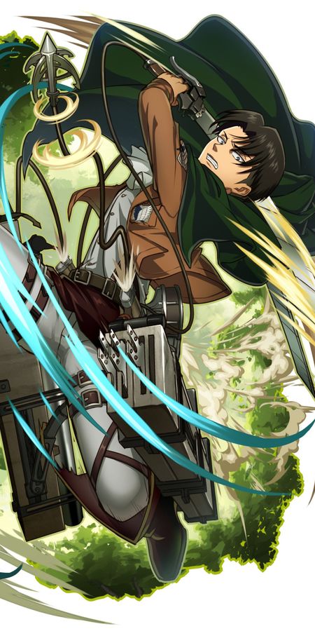 Phone wallpaper: Anime, Attack On Titan, Levi Ackerman free download