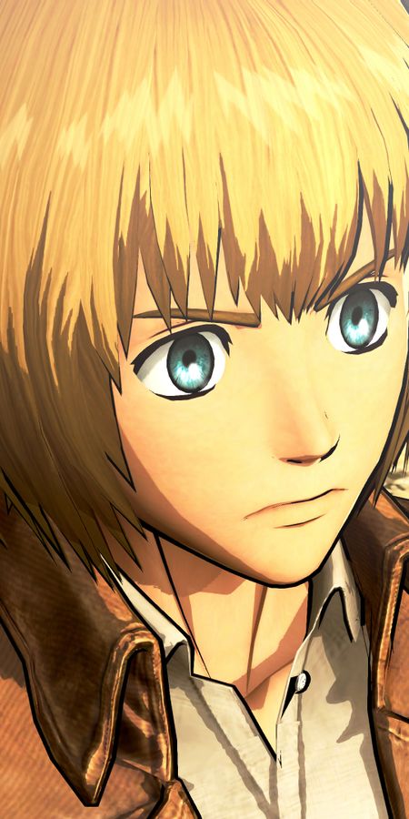 Phone wallpaper: Video Game, Armin Arlert, Attack On Titan, Attack On Titan: Wings Of Freedom free download