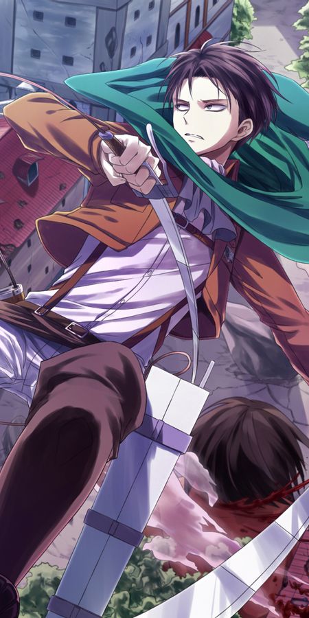 Phone wallpaper: Anime, Shingeki No Kyojin, Attack On Titan, Levi Ackerman free download