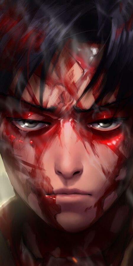 Phone wallpaper: Anime, Attack On Titan, Levi Ackerman free download