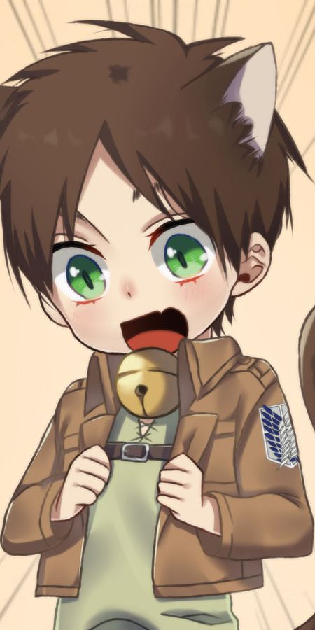 Phone wallpaper: Anime, Eren Yeager, Attack On Titan free download