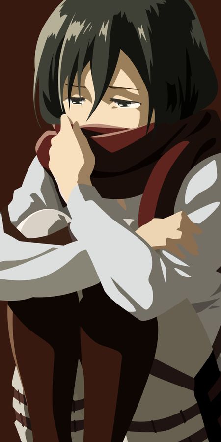 Phone wallpaper: Anime, Mikasa Ackerman, Attack On Titan free download