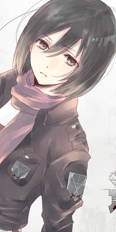 Phone wallpaper: Anime, Mikasa Ackerman, Attack On Titan free download