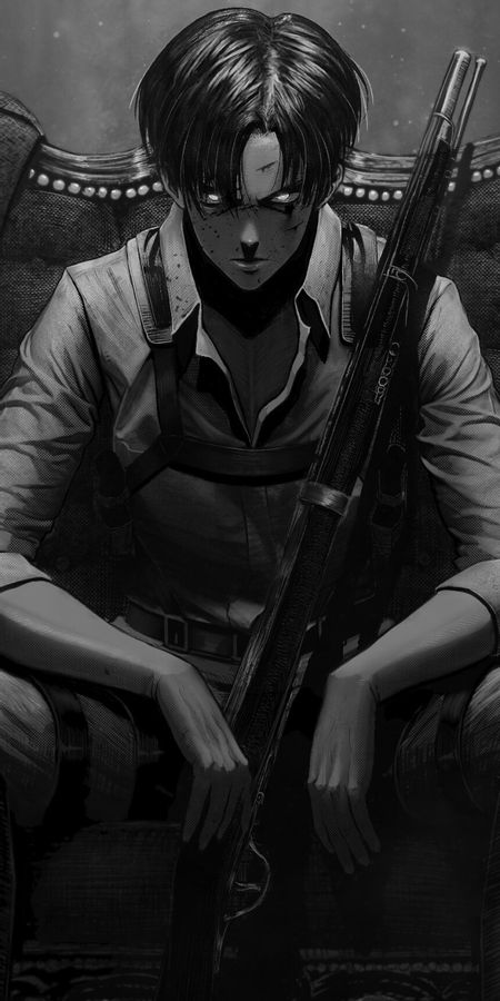 Phone wallpaper: Anime, Attack On Titan, Levi Ackerman free download