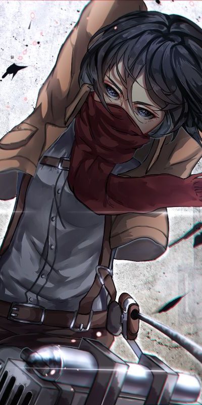 Phone wallpaper: Anime, Mikasa Ackerman, Attack On Titan free download