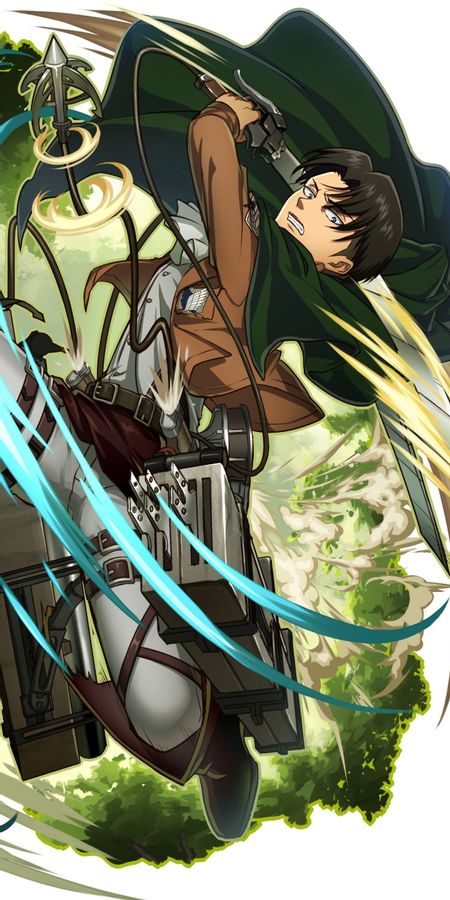 Phone wallpaper: Anime, Attack On Titan, Levi Ackerman free download