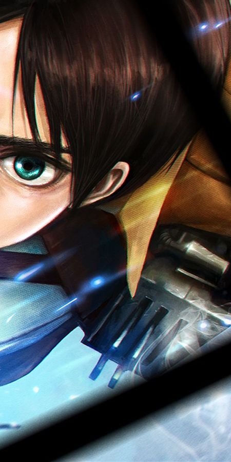 Phone wallpaper: Anime, Attack On Titan, Levi Ackerman free download