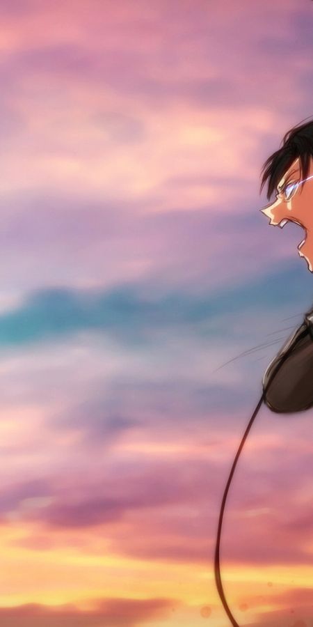 Phone wallpaper: Anime, Attack On Titan, Levi Ackerman, Kenny Ackerman free download