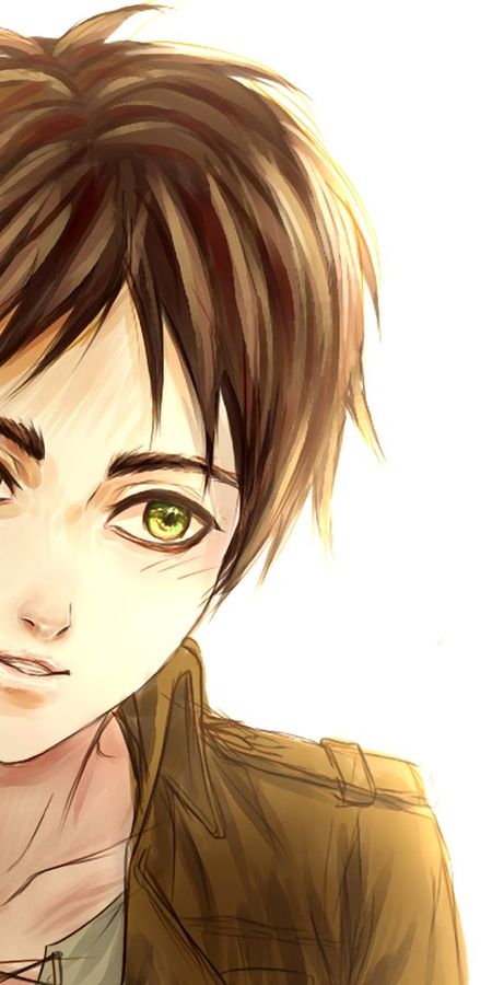 Phone wallpaper: Anime, Eren Yeager, Attack On Titan free download