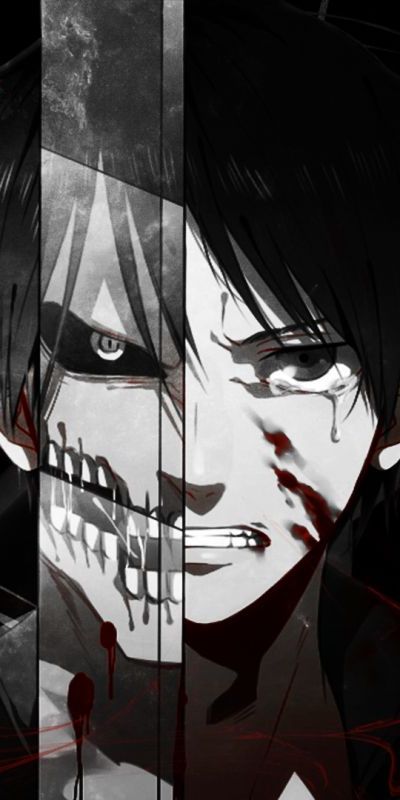 Phone wallpaper: Anime, Eren Yeager, Attack On Titan free download