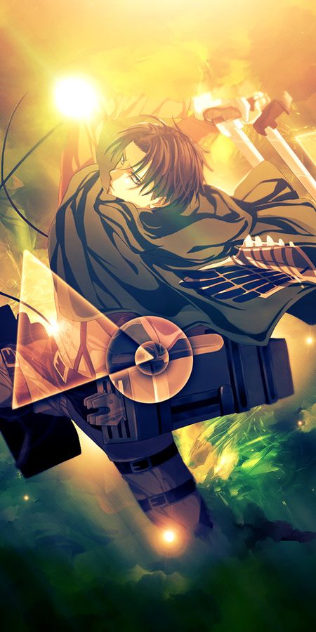 Phone wallpaper: Anime, Attack On Titan, Levi Ackerman free download