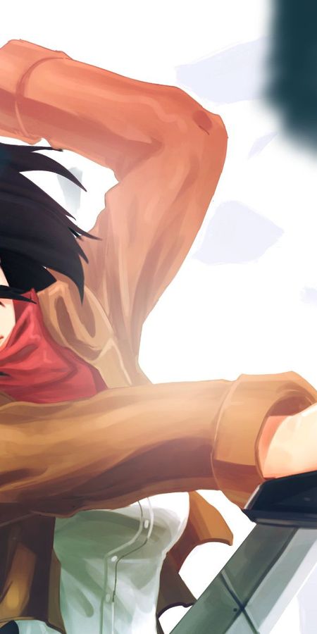 Phone wallpaper: Anime, Mikasa Ackerman, Shingeki No Kyojin, Attack On Titan free download